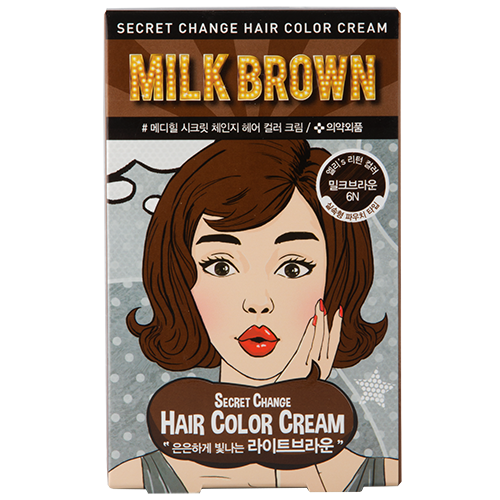 

Крем-краска для волос MEDIHEAL SECRET HAIR тон Milk brown