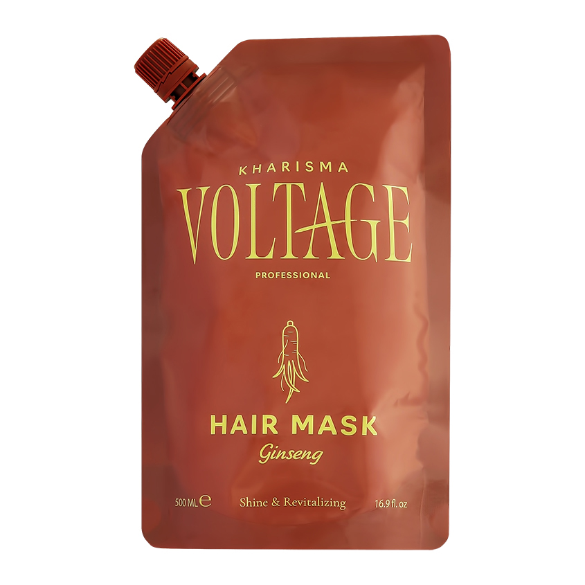 Маска для волос KHARISMA VOLTAGE GINSENG Блеск и восстановление 500 мл цена и фото