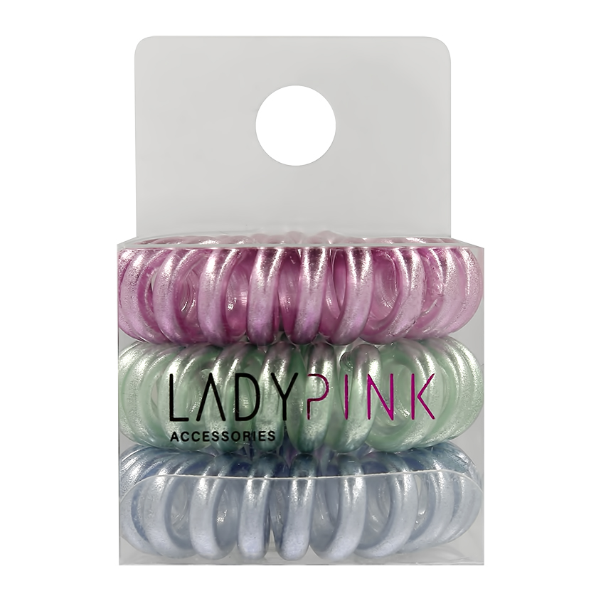 Набор резинок LADY PINK BASIC SLINKY box 3 шт