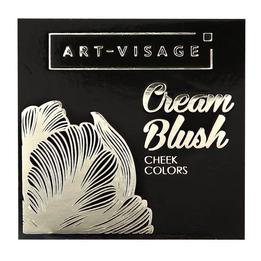 Румяна для лица `ART-VISAGE` CREAM BLUSH кремовые тон 02 пыльная роза
