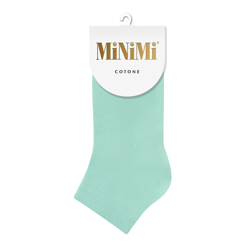 Носки женские `MINIMI` MINI COTONE укороченные Menta 35 - 38
