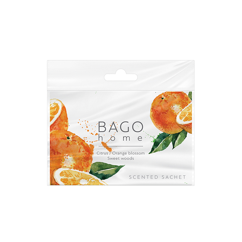 Саше ароматическое BAGO HOME Сочный апельсин 110 см сочный апельсин