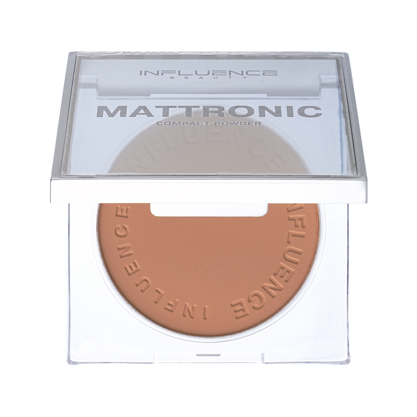 Пудра для лица INFLUENCE BEAUTY MATTRONIC компактная с эффектом рассеянного света тон 04 Dark