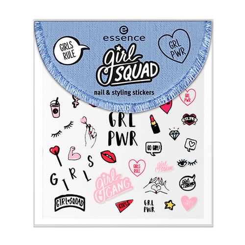 

Наклейки для ногтей ESSENCE GIRL SQUAD