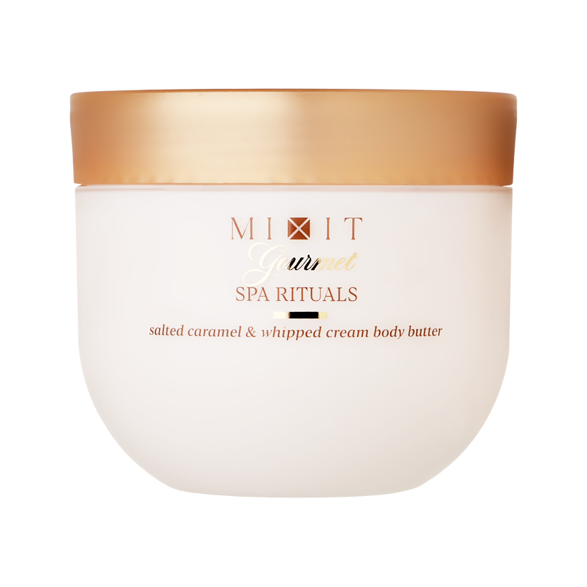 Баттер для тела MIXIT SPA RITUALS GOURMET парфюмированный с ароматом солёной карамели и взбитых сливок 250 г