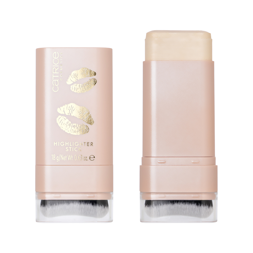 Хайлайтер для лица `CATRICE` KISS & GLOW в стике тон 01 Aurora glow