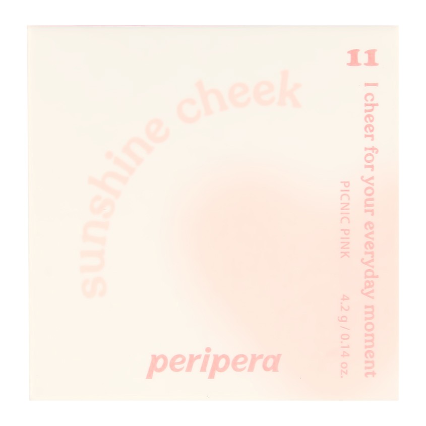 Румяна для лица `PERIPERA` PURE BLUSHED SUNSHINE CHEEK тон 11 picnic pink