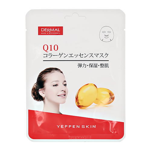 

Маска для лица DERMAL YEPPEN SKIN с коллагеном и коэнзимом Q10 обновляющая 23 г
