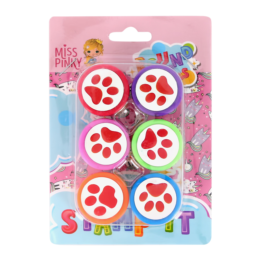 

Набор штампиков MISS PINKY 6 шт.