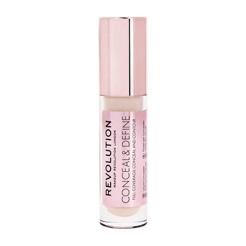 Консилер для лица `REVOLUTION` CONCEAL & DEFINE с аппликатором тон C0.5