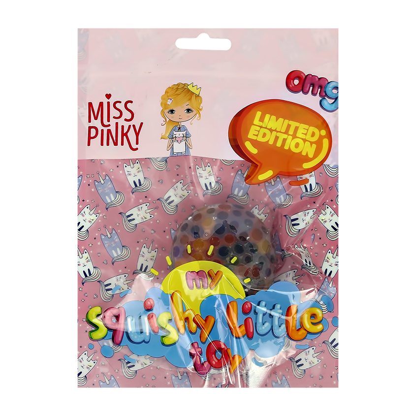 Антистресс `MISS PINKY` шарики