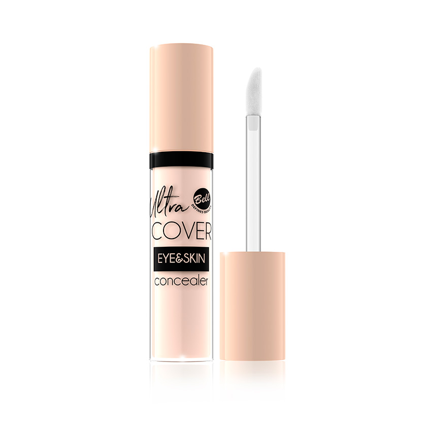 Консилер для лица BELL ULTRA COVER EYE & SKIN CONCEALER тон 01 ультра покрытие bell консилер для лица bell multimineral anti age concealer тон 01 light