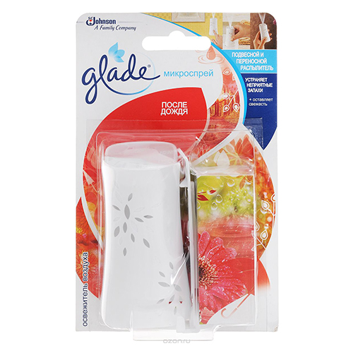 

Освежитель-микроспрей для помещений GLADE После дождя 10 мл