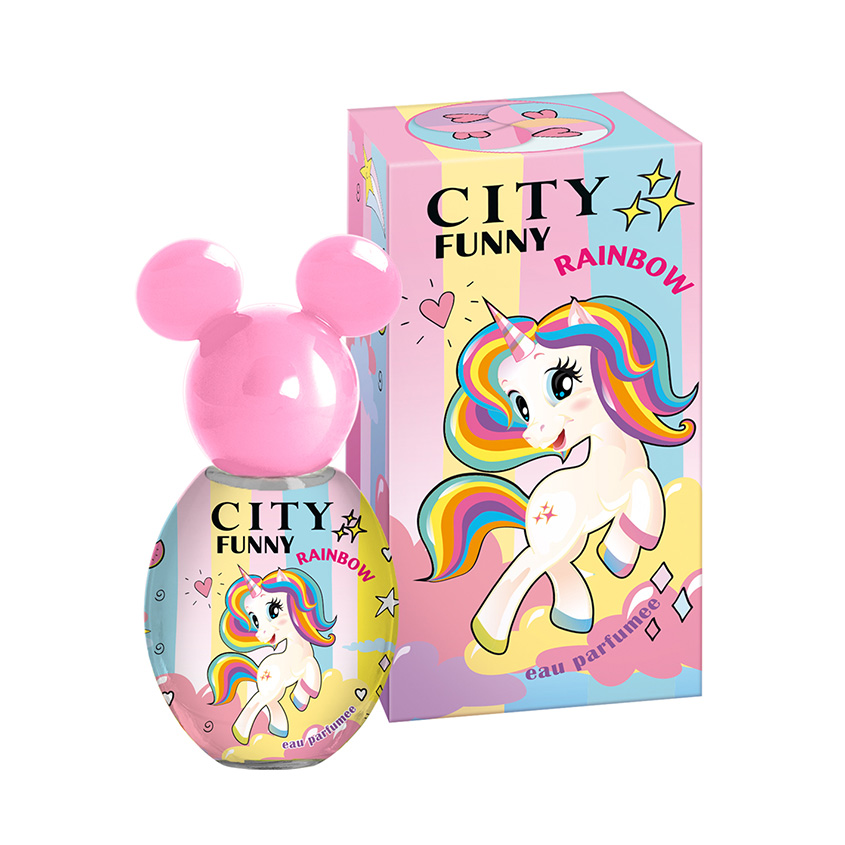 CITY PARFUM Душистая вода CITY PARFUM CITY FUNNY RAINBOW дет. 30 мл