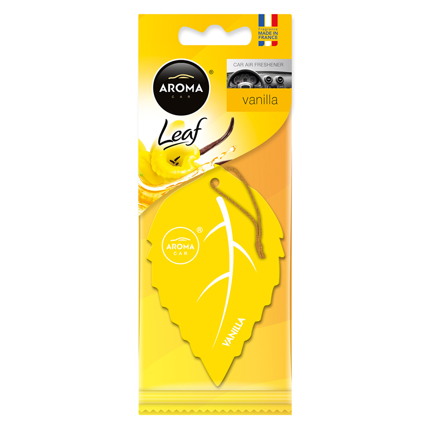 

Ароматизатор для машин AROMA CAR LEAF Vanilla 5,5 г