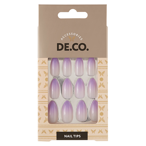 

Набор накладных ногтей DE.CO. OMBRE violet 24 шт + клеевые стикеры 24 шт