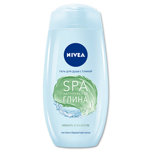 

Гель для душа NIVEA SPA Натуральная Глина имбирь и базилик 250 мл