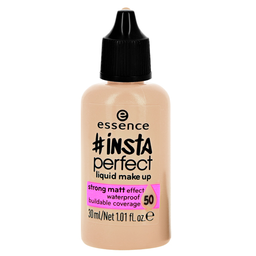 Основа тональная для лица `ESSENCE` INSTA PERFECT тон 50