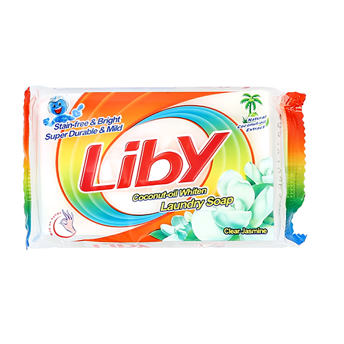 Мыло хозяйственное `LIBY` отбеливающее 122 г