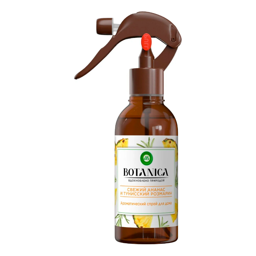 Спрей ароматический AIR WICK BOTANICA Свежий ананас и тунисский розмарин 236 мл спрей airwick botanica свежий ананас и тунисский розмарин 236