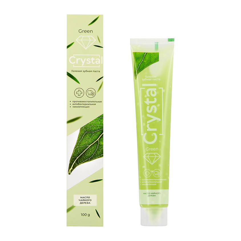 

Паста зубная DORALL COLLECTION CRYSTAL GREEN гелевая 100 г