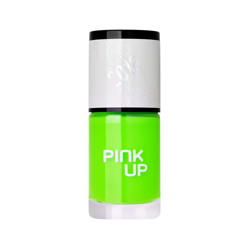 Лак для ногтей PINK UP LIMITED Back to 2016 тон 345 салатовый