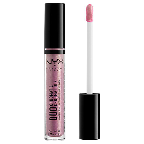 Блеск для губ `NYX PROFESSIONAL MAKEUP` DUO CHROMATIC тон 01 gloss booming
