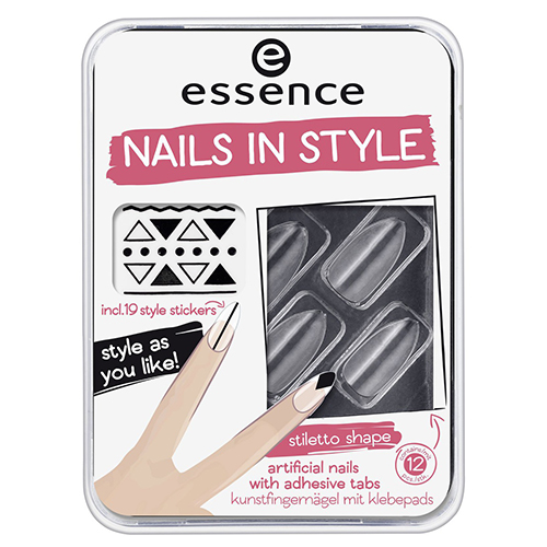 

Ногти накладные ESSENCE NAILS IN STYLE тон 04 с наклейками