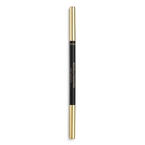 

Карандаш для бровей REVOLUTION PRO DEFINE AND FILL BROW PENCIL с щеточкой тон ash brown