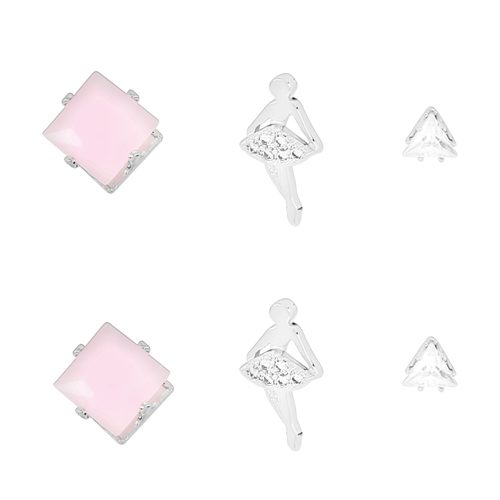

Набор серег LADY PINK MUST HAVE 3 пары