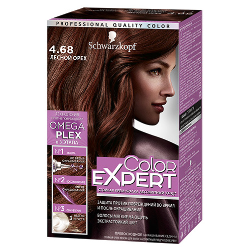 

Краска для волос COLOR EXPERT тон 4-68 лесной орех 60 мл