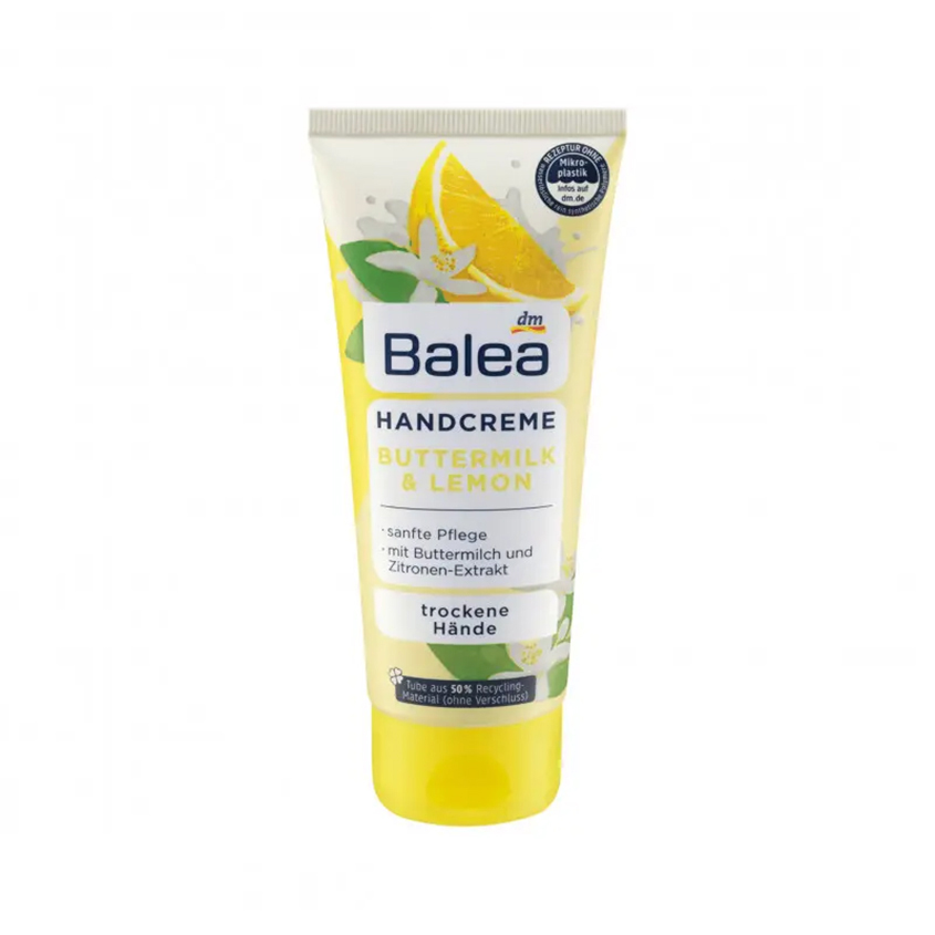 BALEA Крем для рук BALEA Buttermilk & lemon 100 мл balea крем для тела balea с маслом календулы 250 мл