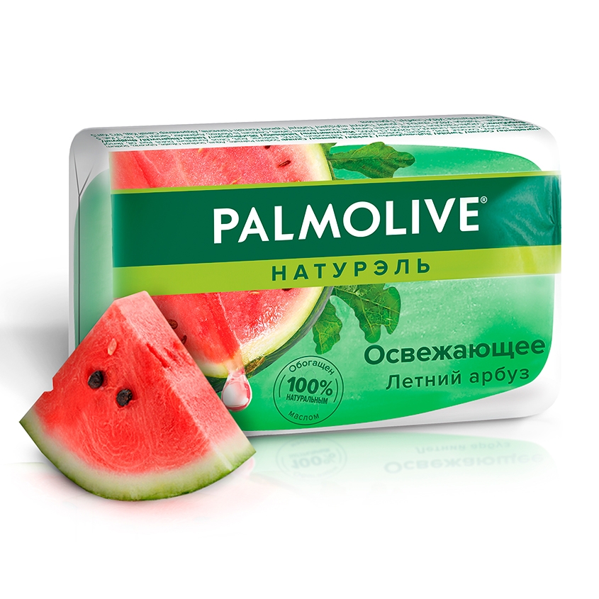 Мыло твердое `PALMOLIVE` Фруктовые экстракты, арбуз 90 гр