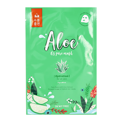 

Маска для лица DEWYTREE ITS PURE Алоэ увлажняющая 25 г
