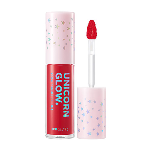 

Тинт для губ UNICORN GLOW COLOR SQUEEZE TINT тон 04 candy red