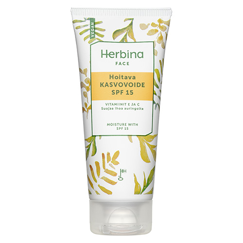 

Крем для лица HERBINA увлажняющий SPF-15 50 мл