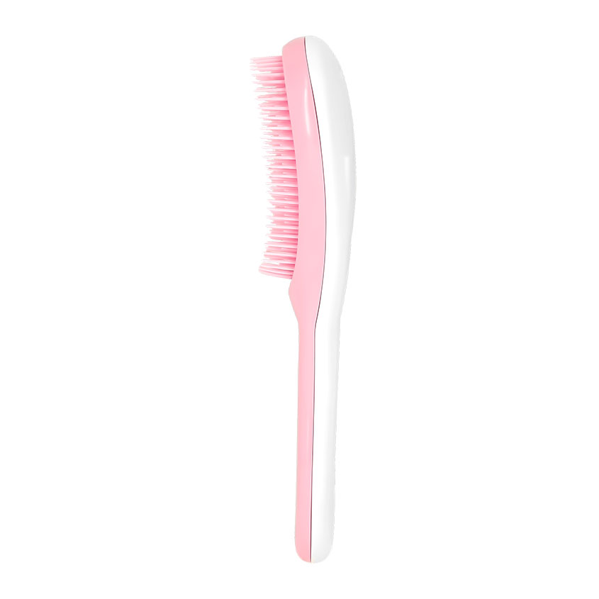 Расческа для волос распутывающая `LADY PINK` с ручкой розовая