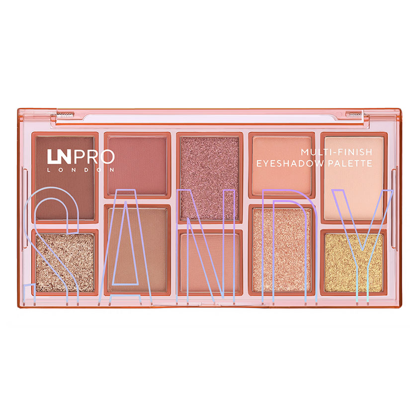 

Набор теней для век LN PROFESSIONAL MULTI-FINISH EYESHADOW PALETTE тон 401 sandy