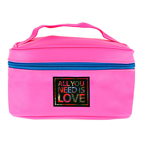 

Косметичка-чемоданчик для путешествий LADY PINK фуксия