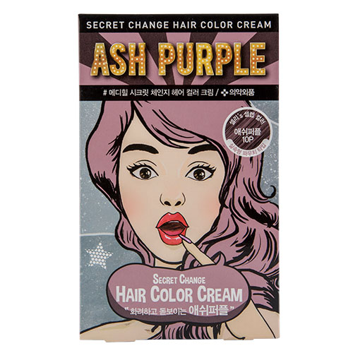 

Крем-краска для волос MEDIHEAL SECRET HAIR тон Ash purple
