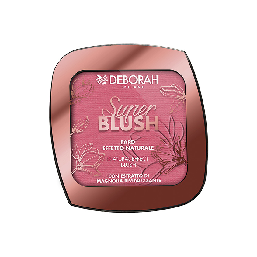 Румяна для лица DEBORAH SUPER BLUSH тон 03 кирпично-розовый