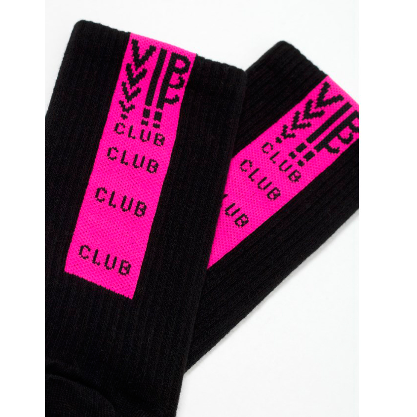 Носки женские `CONTE ELEGANT` CE ACTIVE черный-розовый VIP CLUB (36-37)
