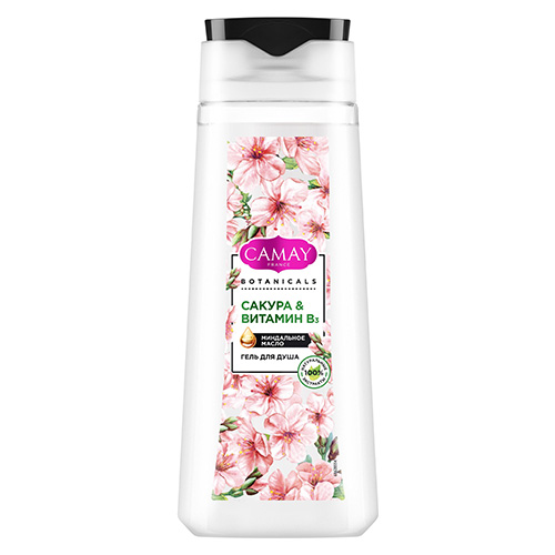 

Гель для душа CAMAY BOTANICALS Сакура & Витамин B3 250 мл