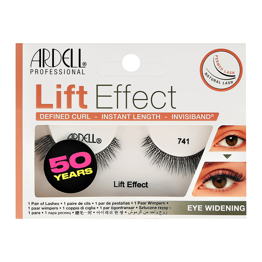 ARDELL Ресницы накладные ARDELL LIFT EFFECT № 741 накладные ресницы ardell lift effect 745