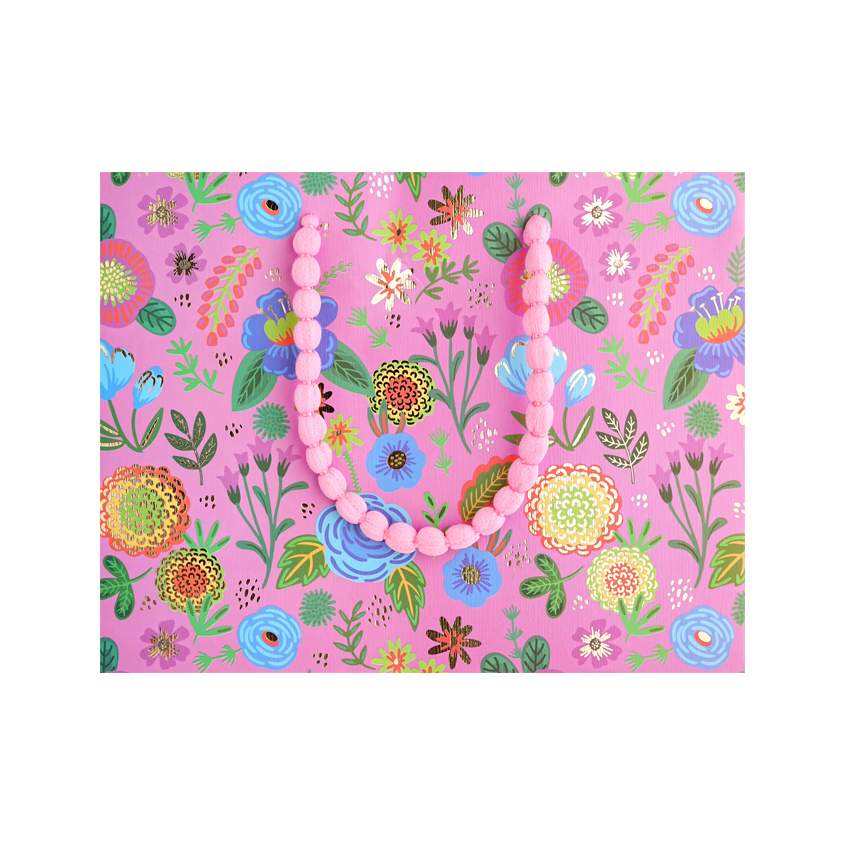 Пакет подарочный FUN Цветы M