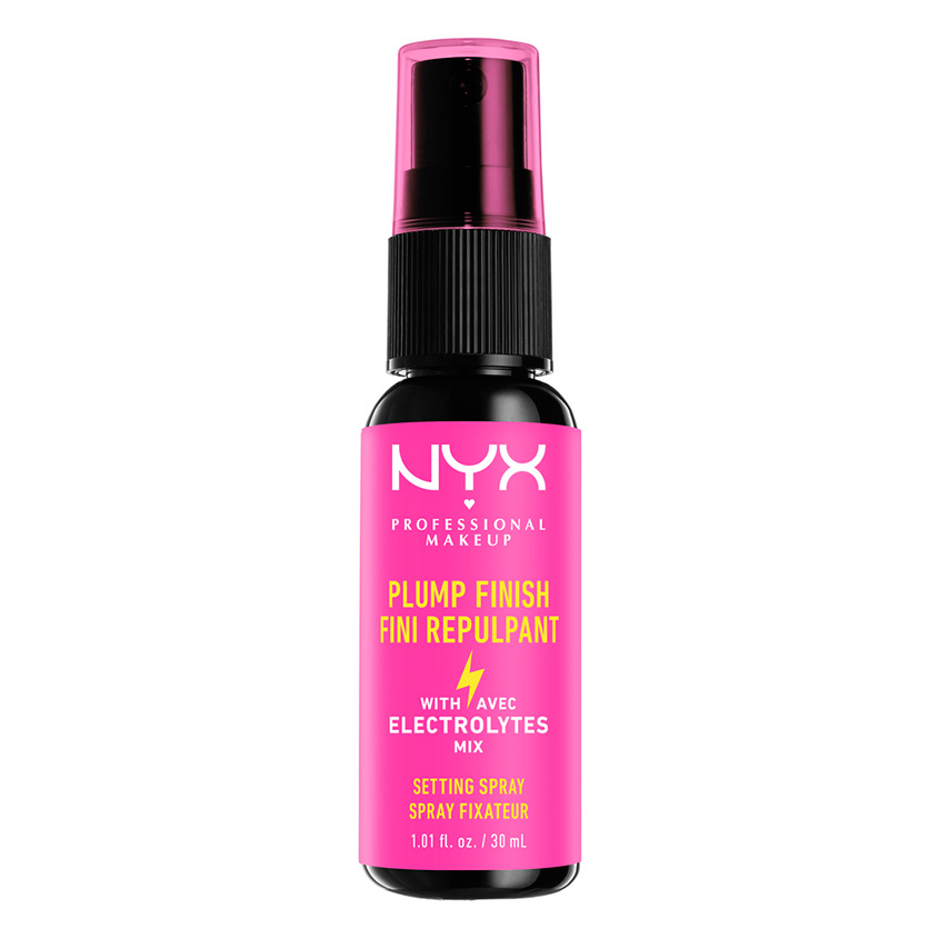 

Спрей-фиксатор макияжа NYX PROFESSIONAL MAKEUP PLUMPING SET SPRAY мини увлажняющий 30 мл