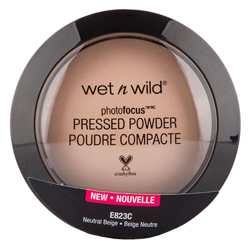 

Пудра компактная для лица WET N WILD PHOTO FOCUS тон E823c Neutral beige