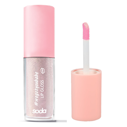 

Блеск для губ SODA GLITTER LIPGLOSS тон 102 diamond sugar