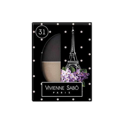 

Тени для век VIVIENNE SABO JETER DU CHIC тон 31 двойные