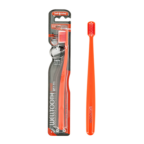 

Щетка зубная WELLTOOTH мягкая orange